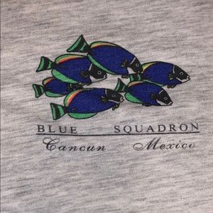 Vintage Cancun Mexico Heather grey size 42 shirt